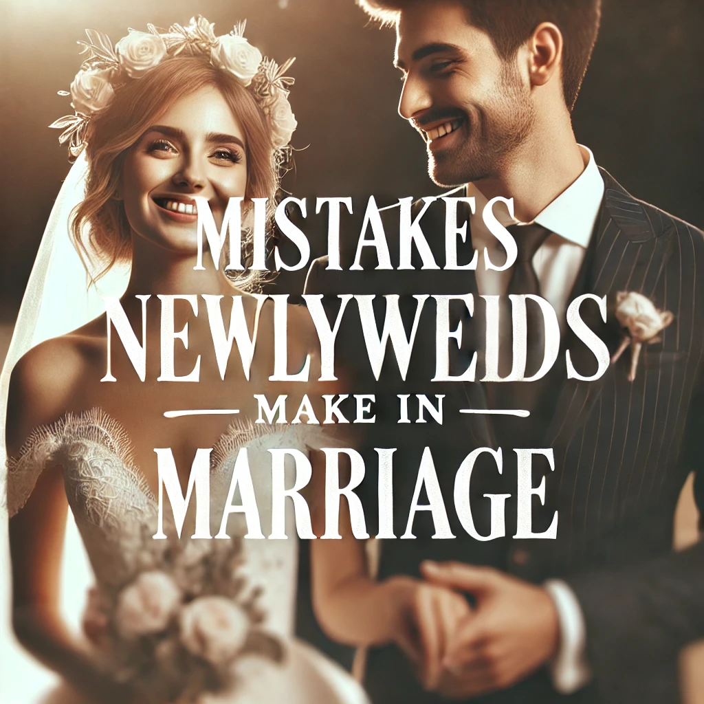 Common mistakes newlyweds make in a marriage