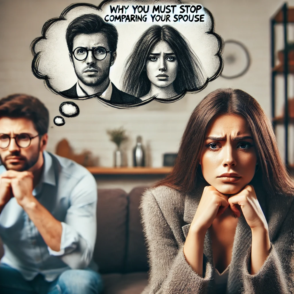 Why you must stop comparing your spouse.