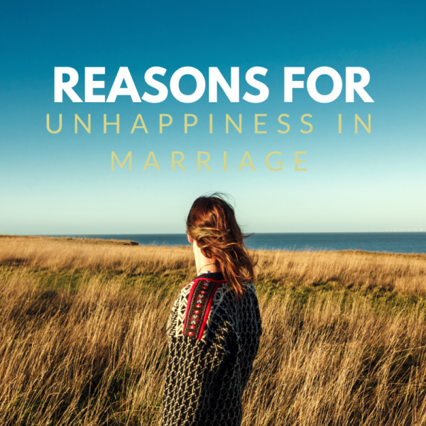 Signs of unhappiness in a marriage