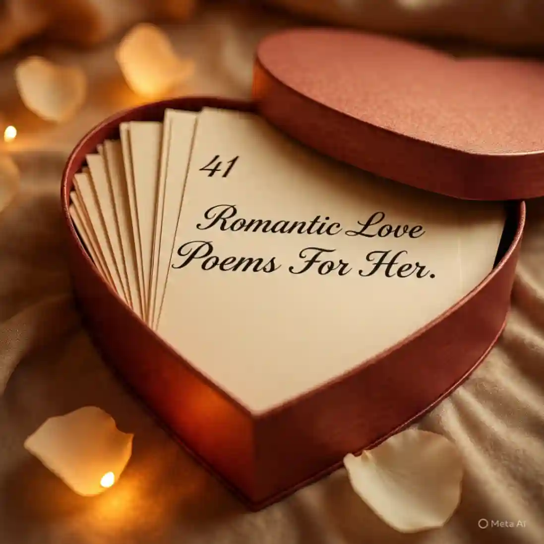 41 Romantic Love Poems For Her