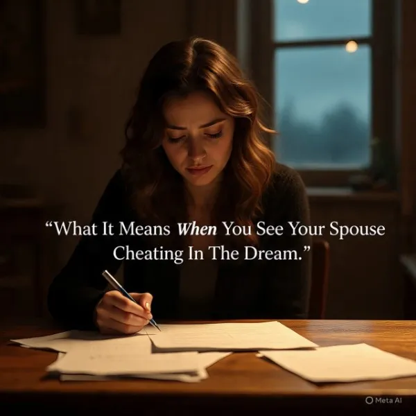 Dream about your spouse cheating