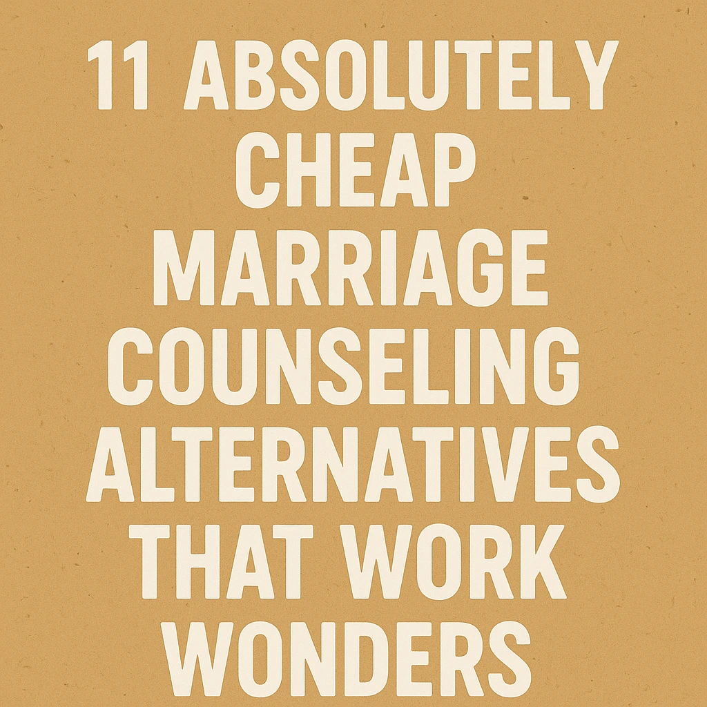 Marriage Counseling Alternatives that works