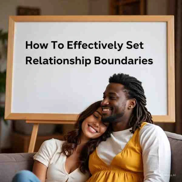 How to set boundaries in a relationship