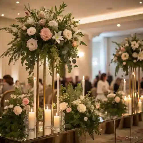 Hall decoration for weddings