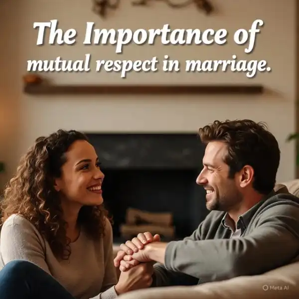 Importance of mutual respect in marriage 