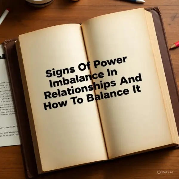Dealing with power imbalance in relationships 