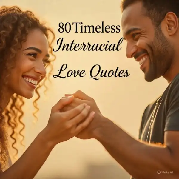 Interracial love quotes to inspire your love