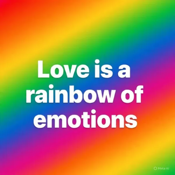 Rainbow Quotes For Love and romance 