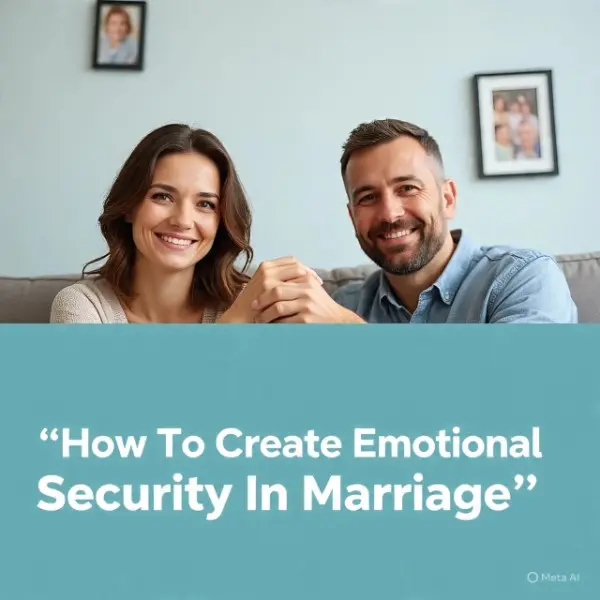 How to create emotional safety in marriage 