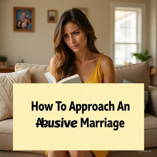 How to approach an abusive marriage 