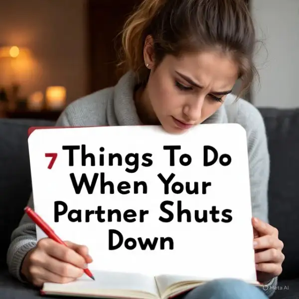 What to do when your partner shuts down