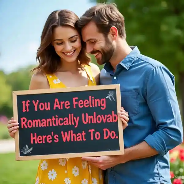 What to do when you are feeling romantically unlovable