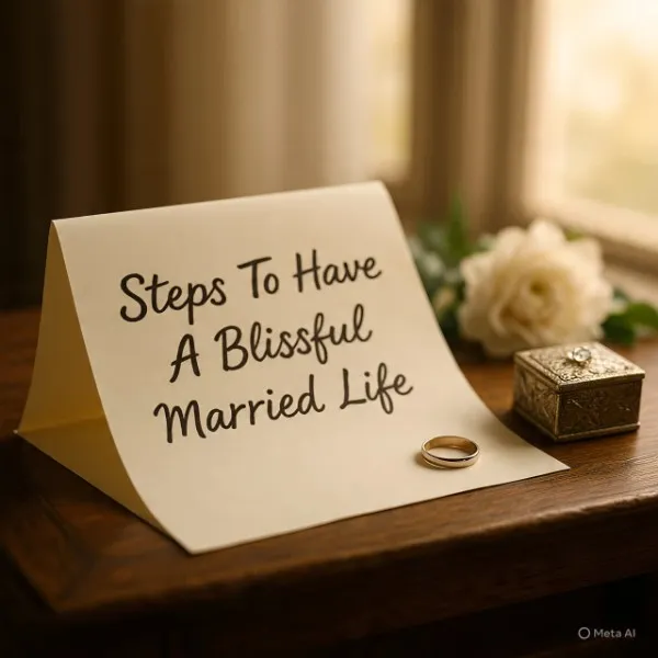 How to have a blissful married life