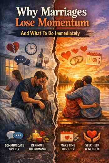Why marriages lose momentum and what to do about it