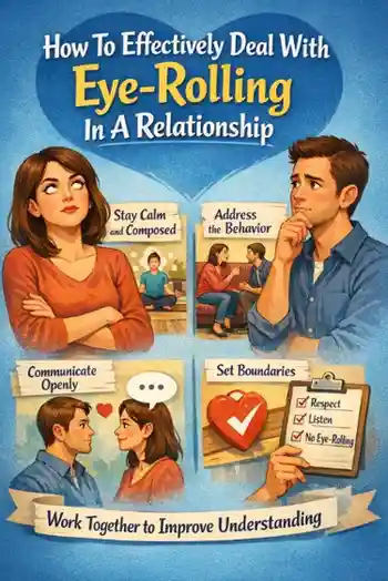 Effective ways of dealing with eye-rolling in relationships