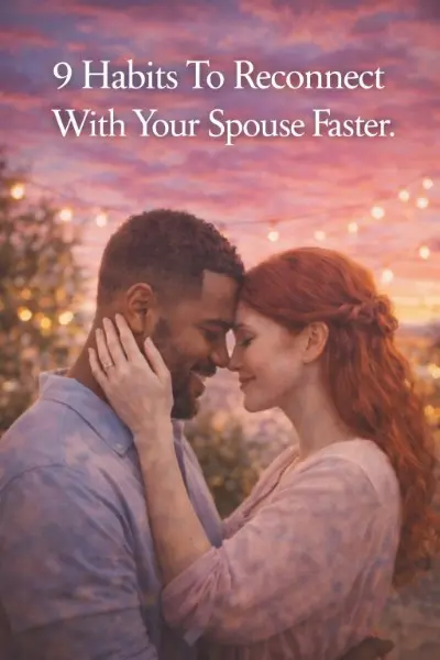 Daily habits to reconnect with your spouse