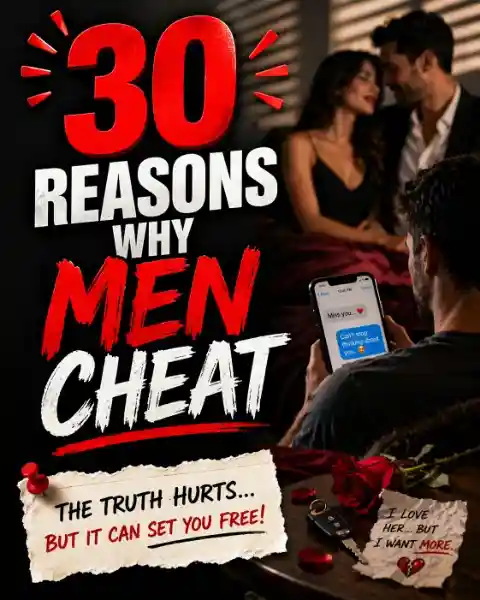 30 Reasons why men cheat