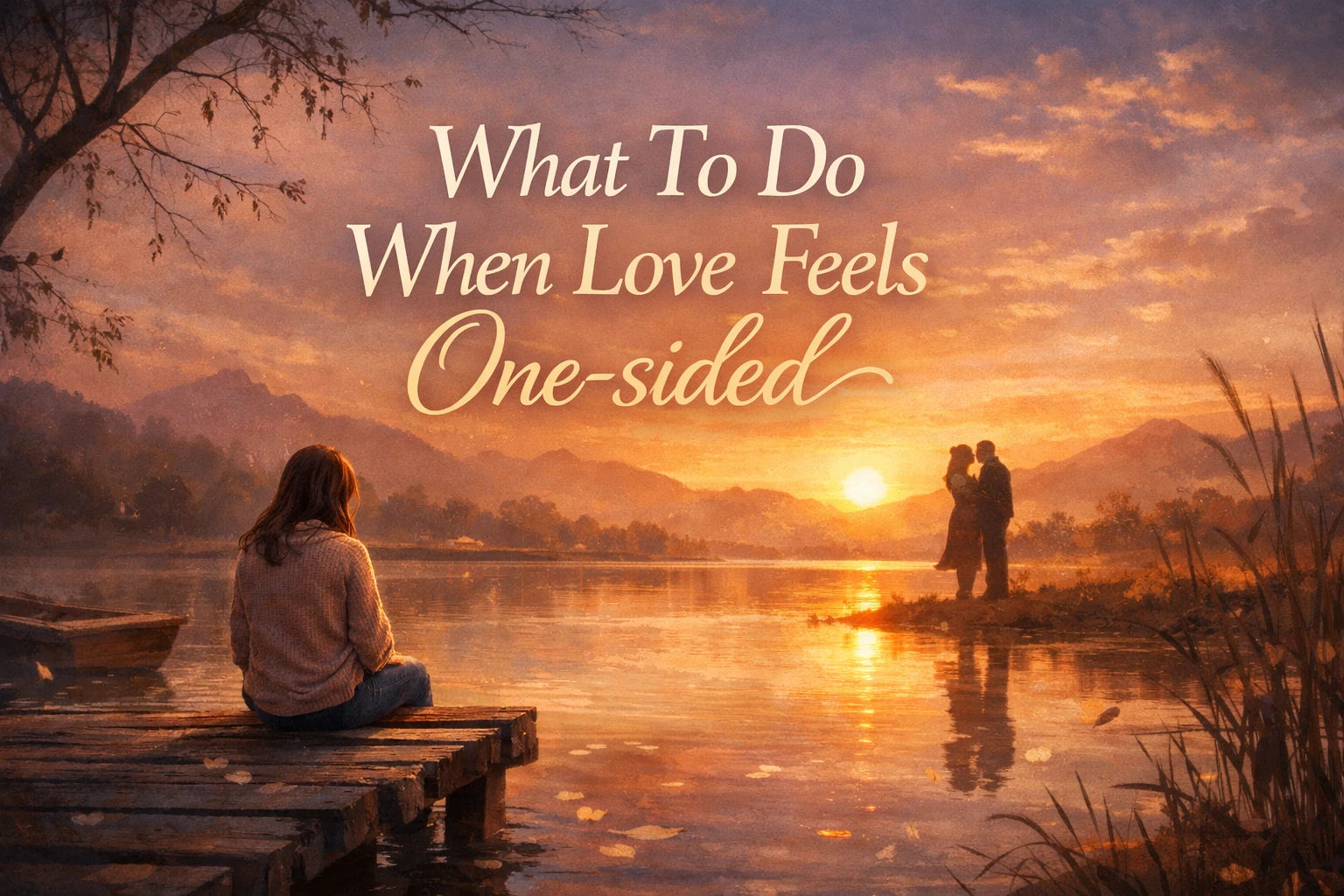 Here's what to do when love feels one-sided 