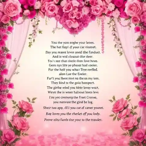 Classic poems for wedding a ceremony 