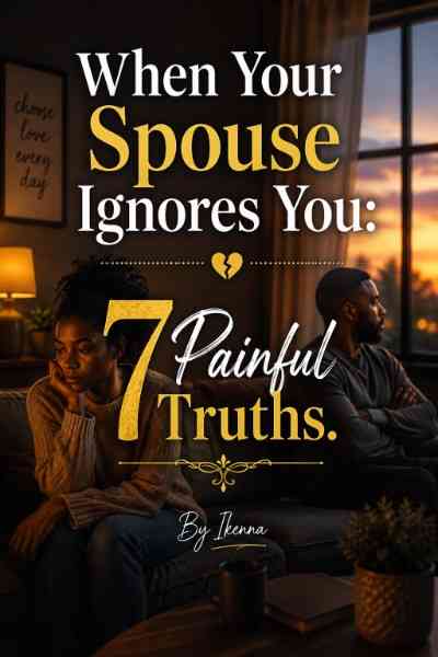 What to do when your spouse ignores you